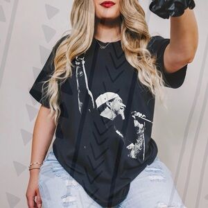 Black Graphic Brandon Lake Unisex T-Shirt XS-3X